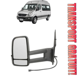 Oglinda Stanga MERCEDES-BENZ SPRINTER 3-t Bus (B906) din 2006 - 2019, Auto, Reglaj electric, Completa