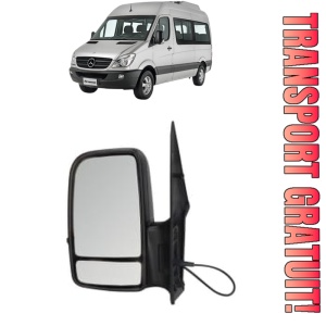 Oglinda Stanga MERCEDES-BENZ SPRINTER 3-t Bus (B906) din 2006 - 2019, Auto, Reglaj manual, Completa
