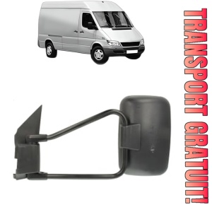 Oglinda Stanga MERCEDES-BENZ SPRINTER 3-t Van (B903) din 1995 - 2006, Auto, Reglaj manual, Completa