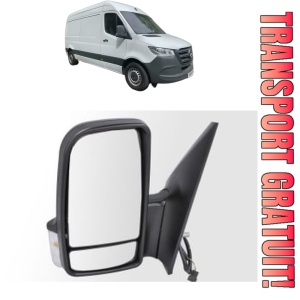 Oglinda Stanga MERCEDES-BENZ SPRINTER 3-t Van (B910) din 2018 - 2025, Auto, Reglaj manual, Completa