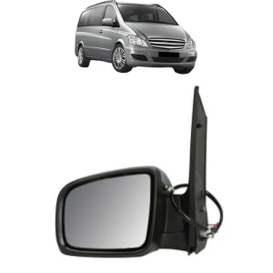 Oglinda Stanga MERCEDES-BENZ VIANO (W639) din 2003 - 2014, Auto, Reglaj electric, Completa - Img 2