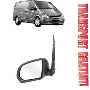 Oglinda Stanga MERCEDES-BENZ VITO Van (W447) din 2014 - 2021, Auto, Reglaj manual, Completa