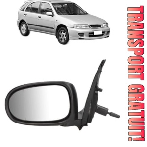 Oglinda Stanga NISSAN ALMERA I Hatchback (N15) din 1995 - 2000, Auto, Reglaj mecanic, Completa