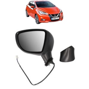 Oglinda Stanga NISSAN MICRA V (K14) din 2016, Auto, Reglaj electric, Completa - Img 2