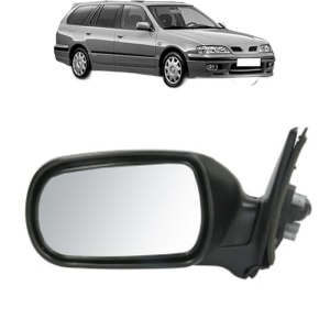 Oglinda Stanga NISSAN PRIMERA Hatchback (P10) din 1990 - 1996, Auto, Reglaj electric, Completa - Img 2