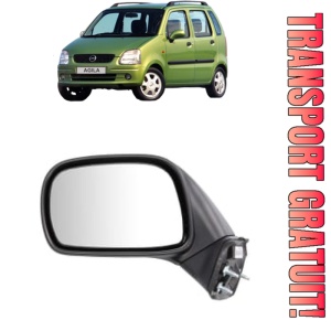 Oglinda Stanga OPEL AGILA A (H00) din 2000 - 2007, Auto, Reglaj manual, Completa