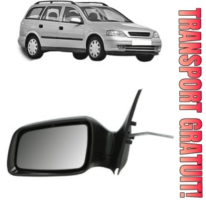 Oglinda Stanga OPEL ASTRA G Estate (T98) din 1998 - 2004, Auto, Reglaj mecanic, Completa
