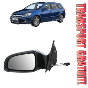 Oglinda Stanga OPEL ASTRA H CLASSIC Estate (A04) din 2006 - 2014, Auto, Reglaj mecanic, Completa