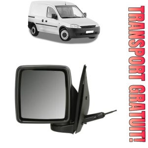 Oglinda Stanga OPEL COMBO Box Body/MPV din 2001 - 2012, Auto, Reglaj mecanic, Completa