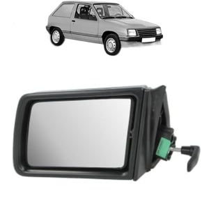 Oglinda Stanga OPEL CORSA A Hatchback Van (S83) din 1986 - 1994, Auto, Reglaj mecanic, Completa - Img 2