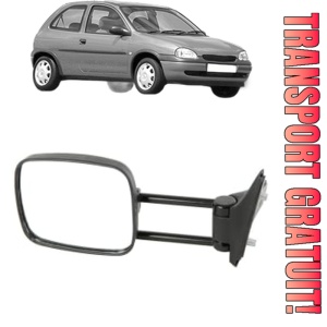 Oglinda Stanga OPEL CORSA B (S93) din 1993 - 2002, Auto, Reglaj manual, Completa