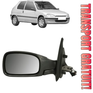 Oglinda Stanga PEUGEOT 106 II (1A_, 1C_) din 1996 - 2004, Auto, Reglaj electric, Completa