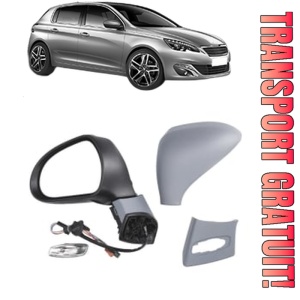 Oglinda Stanga PEUGEOT 308 II (LB_, LP_, LW_, LH_, L3_) din 2013 - 2021, Auto, Reglaj electric, Completa