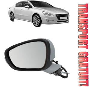 Oglinda Stanga PEUGEOT 508 I (8D_) din 2010 - 2018, Auto, Reglaj electric, Completa