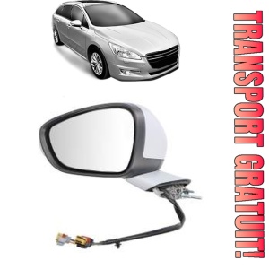 Oglinda Stanga PEUGEOT 508 SW Estate Van (8E_) din 2011 - 2018, Auto, Reglaj manual, Completa