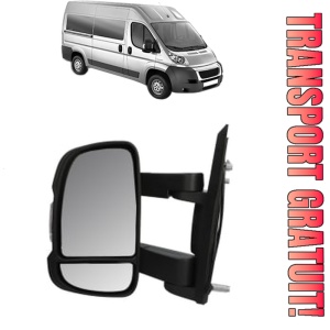 Oglinda Stanga PEUGEOT BOXER Bus din 2006 - 2023, Auto, Reglaj manual, Completa