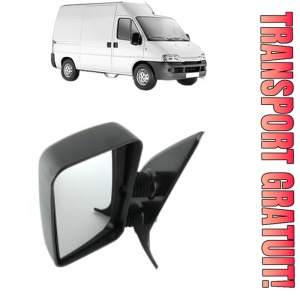 Oglinda Stanga PEUGEOT BOXER din 1994 - 2023, Auto, Reglaj manual, Completa