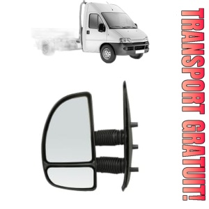 Oglinda Stanga PEUGEOT BOXER Platform/Chassis (244) din 2001 - 2006, Auto, Reglaj manual, Completa