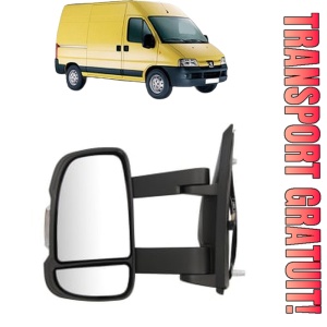 Oglinda Stanga PEUGEOT BOXER Van din 2006 - 2023, Auto, Reglaj electric, Completa