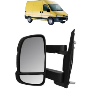 Oglinda Stanga PEUGEOT BOXER Van din 2006 - 2023, Auto, Reglaj manual, Completa - Img 2