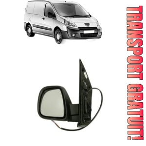 Oglinda Stanga PEUGEOT EXPERT Van (VF3A_, VF3U_, VF3X_) din 2007 - 2016, Auto, Reglaj electric, Completa