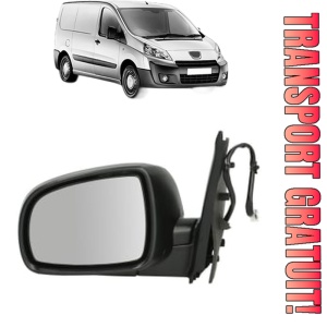 Oglinda Stanga PEUGEOT EXPERT Van (VF3A_, VF3U_, VF3X_) din 2007 - 2016, Auto, Reglaj electric, Completa