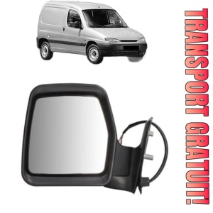 Oglinda Stanga PEUGEOT PARTNER Box Body/MPV (5_, G_) din 1996 - 2015, Auto, Reglaj electric, Completa