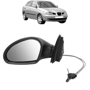 Oglinda Stanga SEAT CORDOBA (6L2) din 2002 - 2009, Auto, Reglaj mecanic, Completa - Img 2