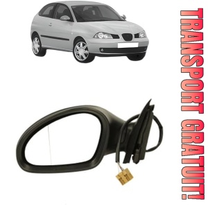 Oglinda Stanga SEAT IBIZA III (6L1) din 2002 - 2009, Auto, Reglaj electric, Completa