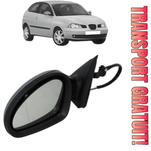 Oglinda Stanga SEAT IBIZA III (6L1) din 2002 - 2009, Auto, Reglaj mecanic, Completa