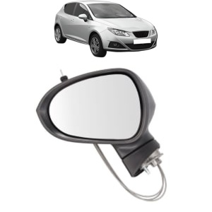 Oglinda Stanga SEAT IBIZA IV (6J5, 6P1) din 2008 - 2017, Auto, Reglaj mecanic, Completa - Img 2