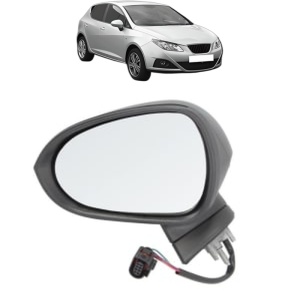 Oglinda Stanga SEAT IBIZA IV (6J5, 6P1) din 2008 - 2017, Auto, Reglaj electric, Completa - Img 2
