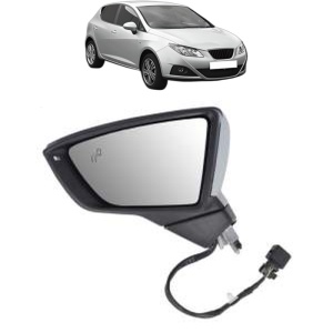 Oglinda Stanga SEAT IBIZA IV (6J5, 6P1) din 2008 - 2017, Auto, Reglaj electric, Completa - Img 2