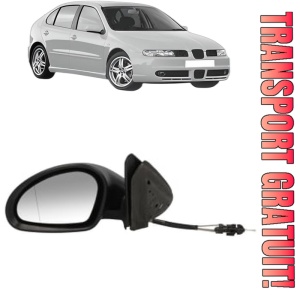 Oglinda Stanga SEAT LEON (1M1) din 1999 - 2006, Auto, Reglaj mecanic, Completa