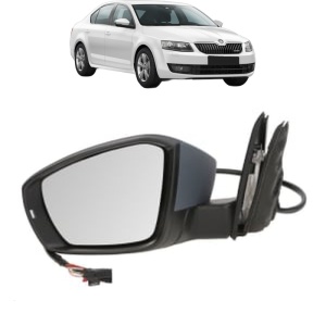 Oglinda Stanga SKODA OCTAVIA III (5E3, NL3, NR3) din 2012 - 2020, Auto, Reglaj electric, Completa - Img 2