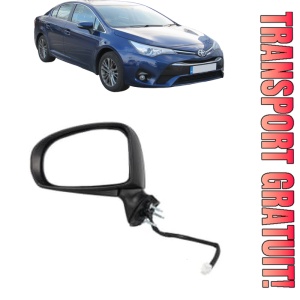 Oglinda Stanga TOYOTA AVENSIS Saloon (_T27_) din 2008 - 2018, Auto, Reglaj electric, Completa