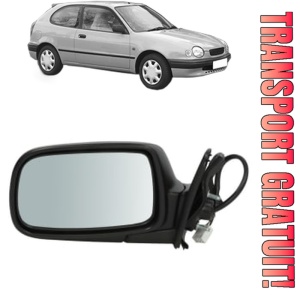 Oglinda Stanga TOYOTA COROLLA Compact (_E11_) din 1997 - 2002, Auto, Reglaj electric, Completa
