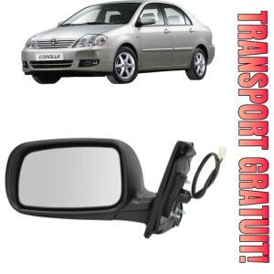 Oglinda Stanga TOYOTA COROLLA Saloon (_E12_) din 2001 - 2008, Auto, Reglaj electric, Completa