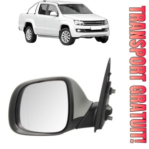 Oglinda Stanga Volkswagen AMAROK (2HA, 2HB, S1B, S6B, S7A, S7B, AGD) din 2010 - 2022, Auto, Reglaj manual, Completa