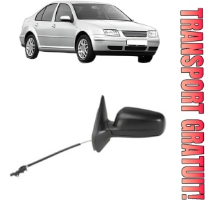 Oglinda Stanga Volkswagen BORA I (1J2) din 1998 - 2013, Auto, Reglaj mecanic, Completa