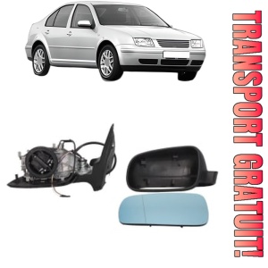 Oglinda Stanga Volkswagen BORA I (1J2) din 1998 - 2013, Auto, Reglaj electric, Completa