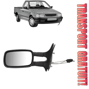 Oglinda Stanga Volkswagen CADDY II Pickup (9U7) din 1996 - 2000, Auto, Reglaj mecanic, Completa