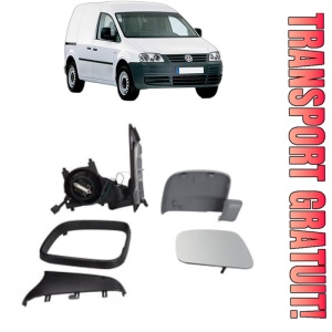 Oglinda Stanga Volkswagen CADDY III MPV (2KB, 2KJ, 2CB, 2CJ) din 2004 - 2015, Auto, Reglaj electric, Completa