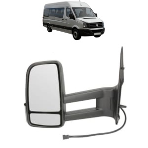 Oglinda Stanga Volkswagen CRAFTER 30-35 Bus (2E_) din 2006 - 2016, Auto, Reglaj electric, Completa - Img 2