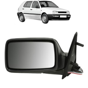 Oglinda Stanga Volkswagen GOLF III (1H1) din 1991 - 1997, Auto, Reglaj electric, Completa - Img 2