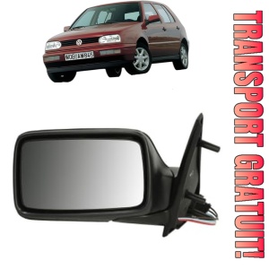 Oglinda Stanga Volkswagen GOLF III Van (1H1) din 1991 - 1997, Auto, Reglaj electric, Completa