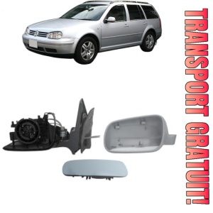 Oglinda Stanga Volkswagen GOLF VAN IV Variant (1J5) din 1999 - 2006, Auto, Reglaj mecanic, Completa