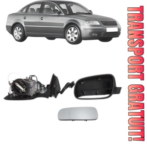 Oglinda Stanga Volkswagen PASSAT B5.5 (3B3) din 2000 - 2005, Auto, Reglaj electric, Completa