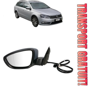 Oglinda Stanga Volkswagen PASSAT B7 Estate Van (365) din 2011 - 2014, Auto, Reglaj electric, Completa