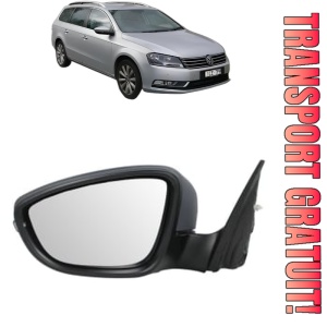 Oglinda Stanga Volkswagen PASSAT B7 Estate Van (365) din 2011 - 2014, Auto, Reglaj electric, Completa